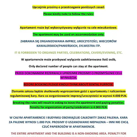 Διαμέρισμα Towarowa 39 New York Apartment, Free Parking, Air-conditioning, Self Check-in 24h