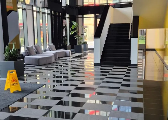 アパート Towarowa 39 New York Apartment, Free Parking, Air-conditioning, Self Check-in 24h *