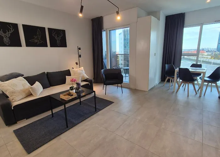 アパート Towarowa 39 New York Apartment, Free Parking, Air-conditioning, Self Check-in 24h